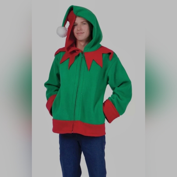 RG Other - NEW RG Santa's Helper Men's Hoodie (Size Small 32-34). Fits Young & Teenage Men